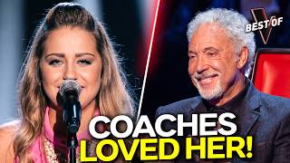 Tom Jones Heard This 16 Year Old And Knew She Was A BORN Singer | The Voice