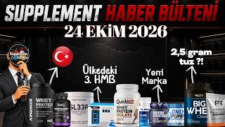 Supplement Haber Bülteni l Yeni Takviyeler ve Kampanyalar