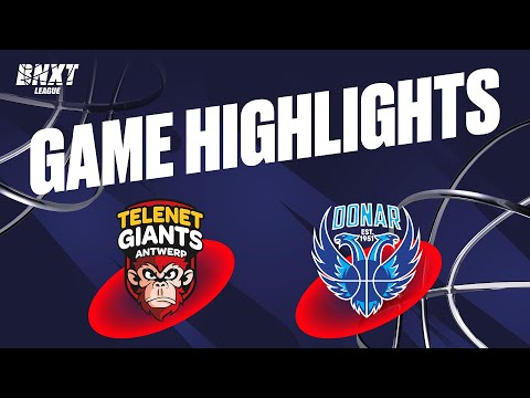 Telenet Giants Antwerp vs. Donar Groningen - Game Highlights