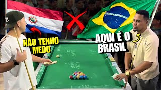 BRASIL X PARAGUAI 🔥 NEGO WALLISON ENFRENTOU UM DOS MELHORES JOGADORES DO PARAGUAI...