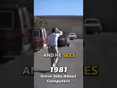 Steve Jobs About Computers (1981) - #stevejobs #apple #computers #oldfootage