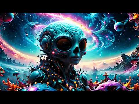 AI Manifest: Interstellar Trip - Neural Visualization [4K 2024 Chills Visuals]