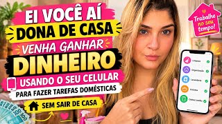 COMO GANHAR DINHEIRO FAZENDO AS ATIVIDADES DOMÉSTICAS, SEM SAIR DE CASA