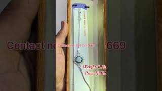 Silver rakhi design beautiful and expensive design #rakshabandhan #silver #bracelet #rakhi #girlgift