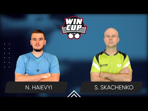 10:00 Nazarii Haievyi - Serhii Skachenko 07.04.2025 WINCUP Master. TABLE 1