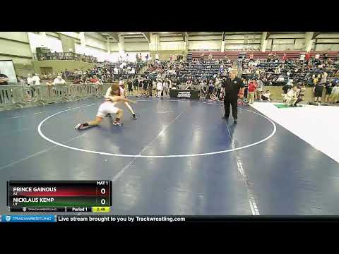 220 Lbs Champ. Round 1 - Prince Gainous, AZ Vs Nicklaus Kemp, UT C3dc