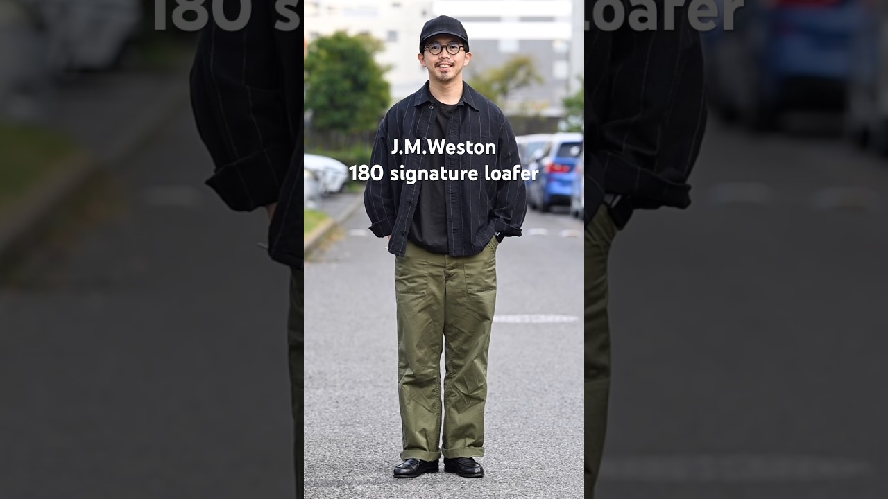 #jmweston のローファーをようやく手に入れました。プレメンテして部屋履きで馴染ませたから、思ったより痛くないかも。パンツはもうちょいで発売のunitéベイカーです。 #メンズファッション