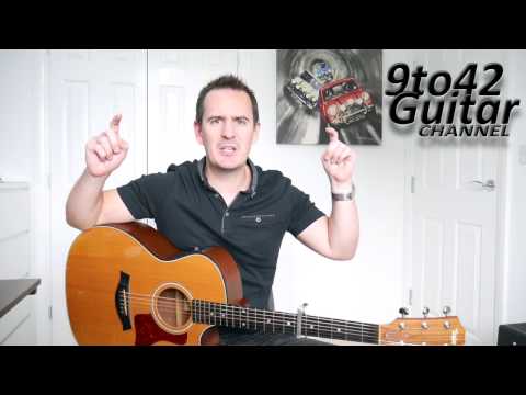 How to play Attention Charlie Puth guitar lesson tutorial with TAB