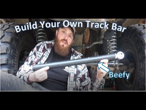 Part of a video titled Build Your Own Track Bar (Jeep Cherokee XJ) - YouTube
