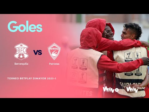 Barranquilla vs. Patriotas Boyacá (goles) | Torneo BetPlay Dimayor 2023-I | Fecha 8
