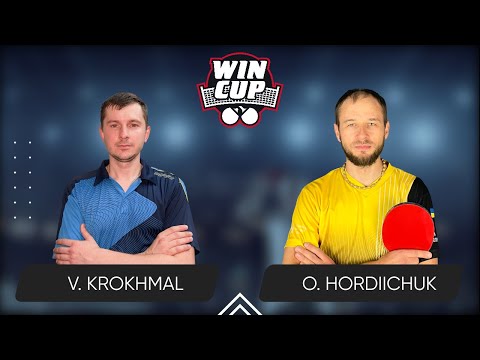 13:00 Vitalii Krokhmal -  Oleksandr Hordiichuk West 3 WIN CUP 31.07.2024 | Table Tennis WINCUP