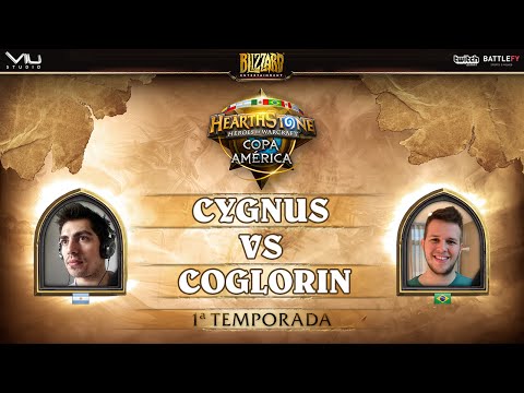 [PT-BR]Cygnus x Coglorin - J3 - Ro16 - Hearthstone Copa América