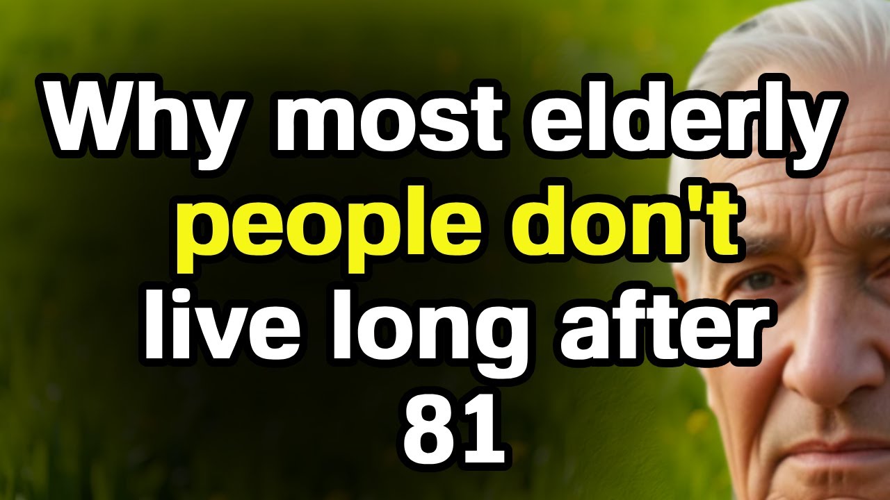 Why most older people struggle to live past 80 (five surprising reasons that quietly shorten life)