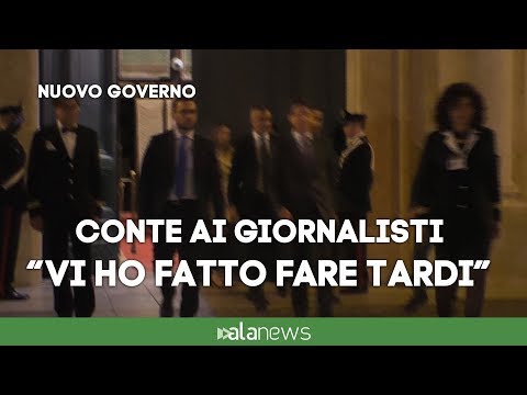 Government, Conte leaves the Chamber: "I made you late"