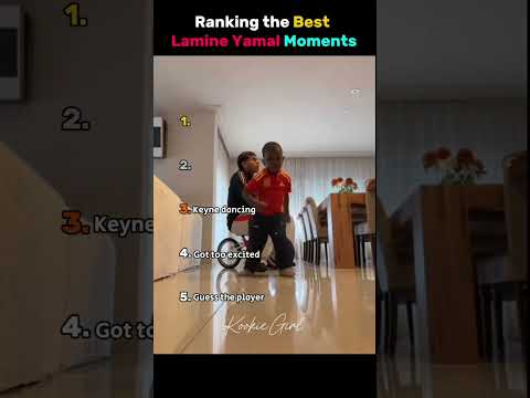 Ranking the Best Lamine Yamal Moments #kookiegirl #funny #viral #fyp#shorts#ranking#fifa#lamineyamal