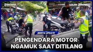 Download lagu VIDEO VIRAL, PENGENDARA MOTOR MENGAMUK SAAT DITILANG POLISI mp3
