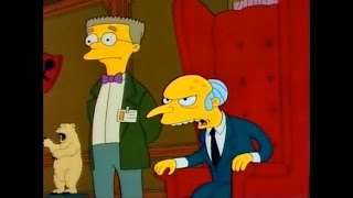 Mr Burns &amp; Smithers - Look at all Those Idiots *music video*