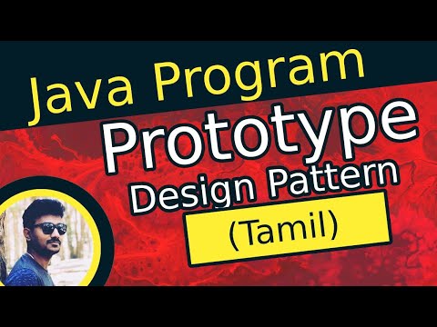 Prototype Design Pattern Program In Java In Tamil