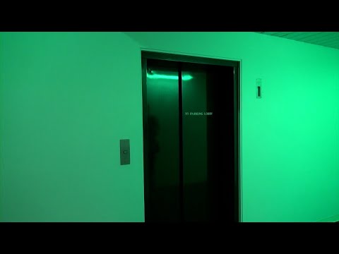 Vintage Montgomery Hydraulic Elevator at the Plaza Garage in Oklahoma City, OK