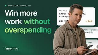 How To Get More Construction Leads Without a Big Marketing Budget