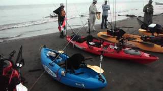 preview picture of video '1a reunión de pescadores en kayaks'