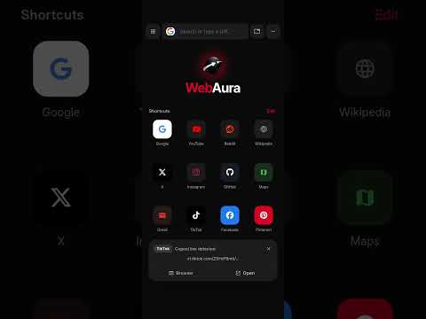WebAura Browser & Downloader video thumbnail