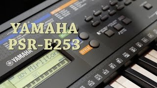 Video thumbnail for Yamaha PSR-E253 Demo at Cranbourne Music by Coleman's Music