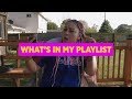What's in my playlist?! w/ Brianna Guerra What's in my playlist?! w/ Brianna Guerra