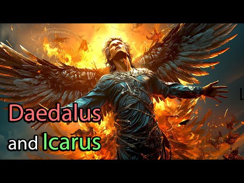 Tragic Story of Daedalus and Icarus | Greek Mythology Explained | Greek Mythology Stories | ASMR
