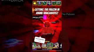 GETTING THE FALCON IN ANIME VANGUARDS! #animevanguards #roblox #new