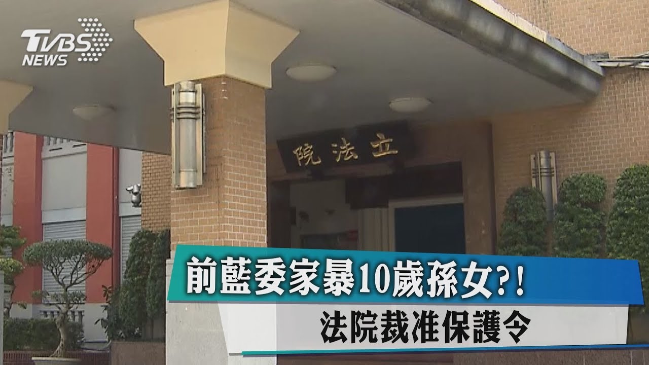 前藍委家暴10歲孫女? 法院裁准保護令