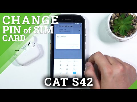 How to Add SIM PIN to SIM Card in CAT S42 – Set Up PIN to SIM Card