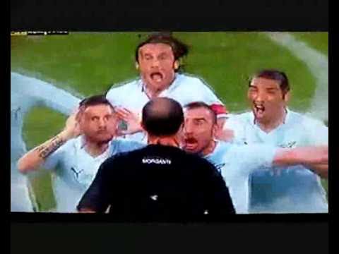 Lazio - Roma 0 - 2 Guido de angelis e il pennuto sfigato.