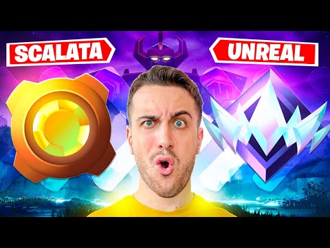 MARATONA in Ranked per Raggiungere UNREAL! Stagione 4 Capitolo 6 Fortnite ITA