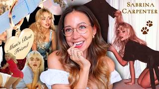 MAN&#39;S BEST FRIEND REACTION 🐾 Sabrina Carpenter album &amp; Tears music video discussion