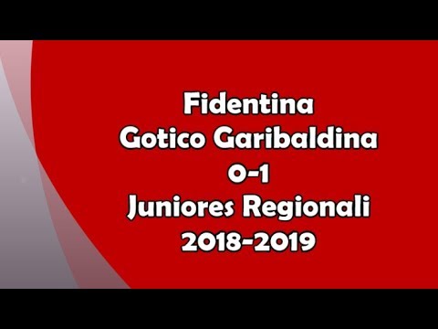 Fidentina - Gotico (0-1) Juniores Reg.
