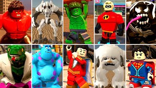 All Super Strength Characters in LEGO Videogames (Part 2)