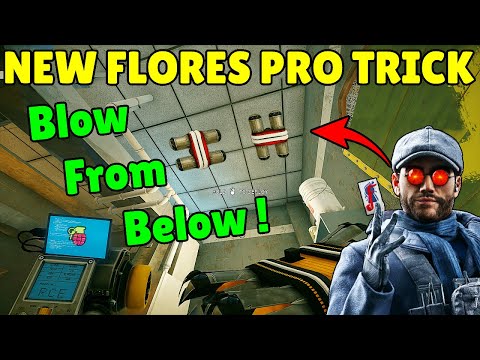 *NEW* Flores Pro Trick | True Experience Of Crimson Heist - Rainbow Six Siege