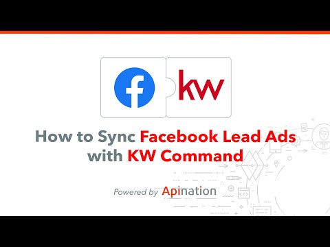 How to Sync Facebook Lead Ads and KW Command — Automatically Add Leads from Facebook to Command