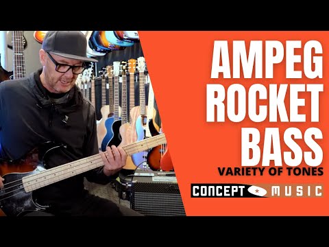 Ampeg Rocket Bass - Variety of Tones | Concept Music