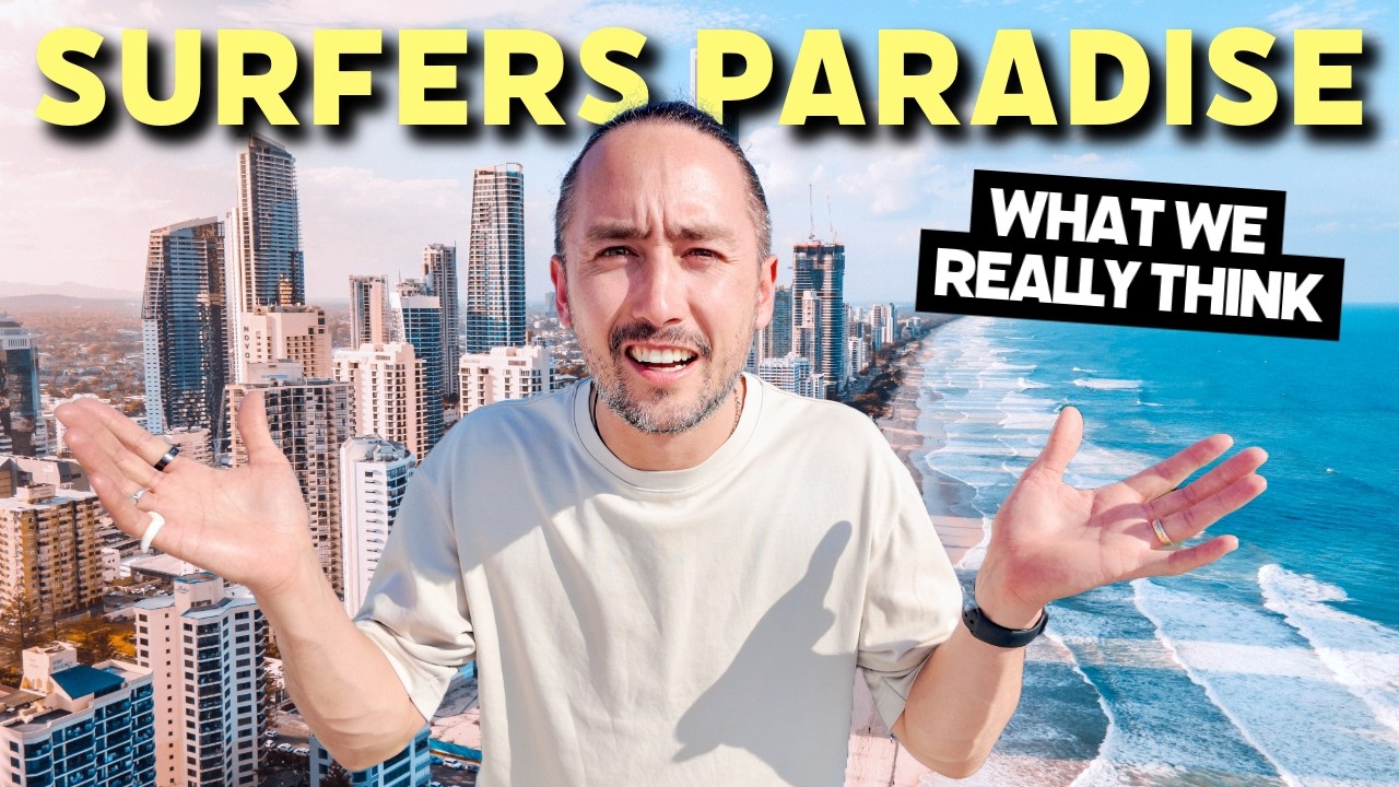 Join a duo on a journey to Surfers Paradise Beach.