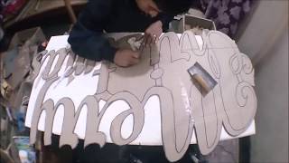 MERRY CHRISTMAS LIGHTS | How to make Merry Christmas Letter Lights