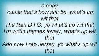19957 Rah Digga - What's Up Wit That Lyrics