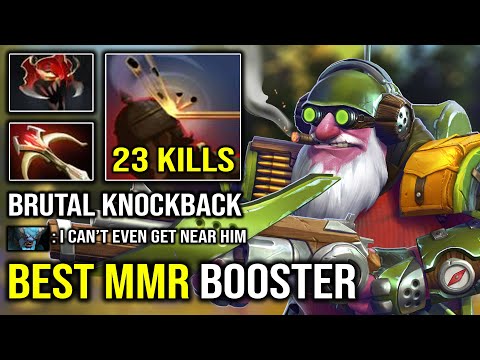 REASON Why Sniper is the BEST MMR Booster in 7.30d | WTF 1Kill Per Min Insane Knockback Dota 2