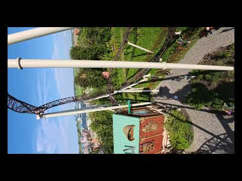 The Ride to Happiness Front Row POV Plopsaland de Panne 4K