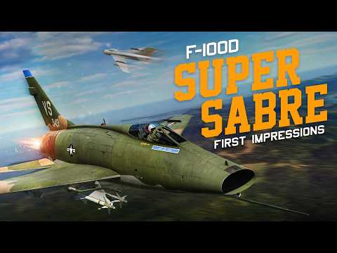 DCS F-100D: An Absolute Beast... But Highly Unforgiving