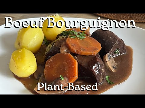 Plant Based Boeuf Bourguignon Recipe (French Stew) – It tastes the same as the traditional one.