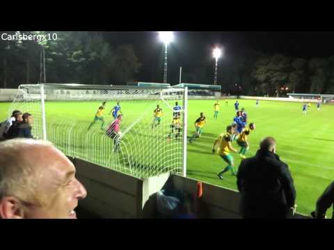 Steve Howson Netting the Winner (Ramsbottom Utd vs Marine)
