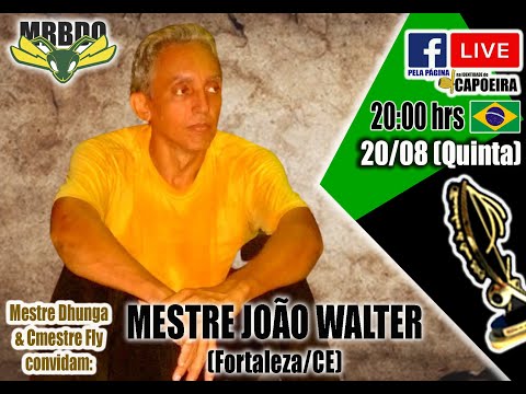 115ª LIVE NA IDENTIDADE DO CAPOEIRA - MESTRE JOÃO WALTER