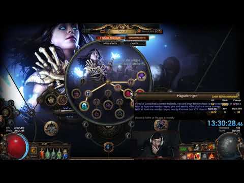 HCSSF Necromancer Volatile Dead Detonate Dead Spellslinger Build Diary Day 1 [PoE 3.16 Scourge]
